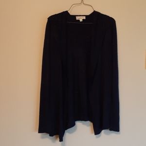 Cloud Chaser hooded open cardigan